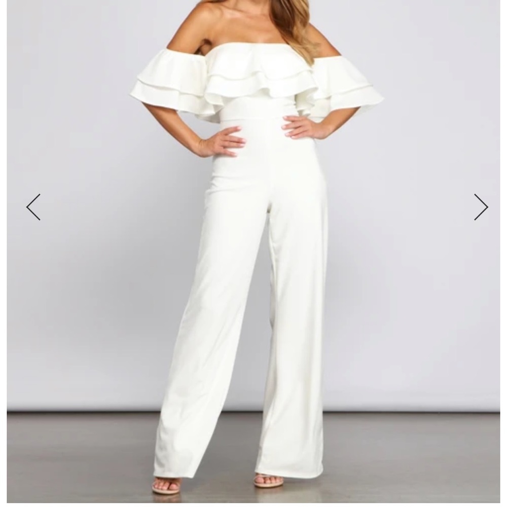 White jumpsuit